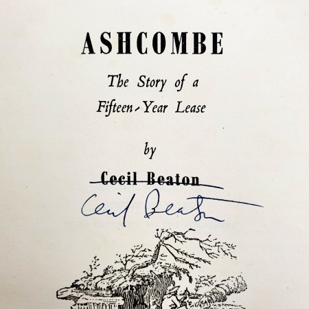 Ashcombe. The Story of a Fifteen-Year Lease [SIGNED]