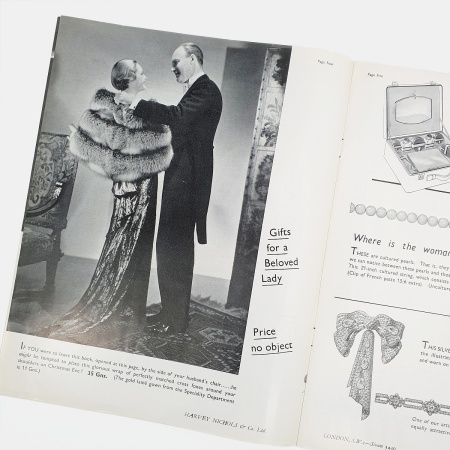 Fashions. Christmas Number, 1934 [Harvey Nichols Trade Catalogue]
