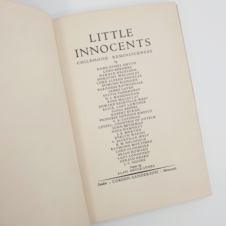 Little Innocents. Childhood Reminiscences