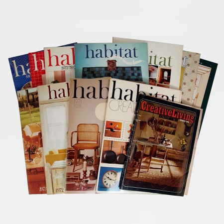 Collection of Habitat and Creative Living Mail Order Catalogues 1969-1980