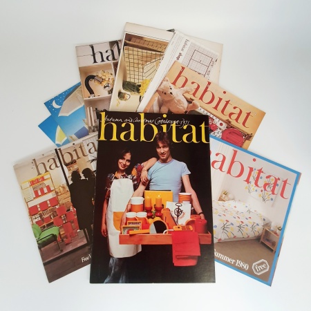 Collection of Habitat and Creative Living Mail Order Catalogues 1969-1980