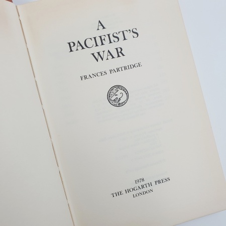 A Pacifist's War [1939-1945]; Everything to Lose 1945-1960; Hanging On 1960-1963; Other People 1963-1966; Good Company 1967-1970; Life Regained 1970-1972; Ups and Downs 1972-1975 [A COMPLETE SET OF FRANCES PARTRIDGE'S DIARIES]