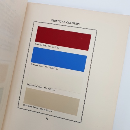 A Tint Book of Historical Colours suitable for decorative work. Library Edition