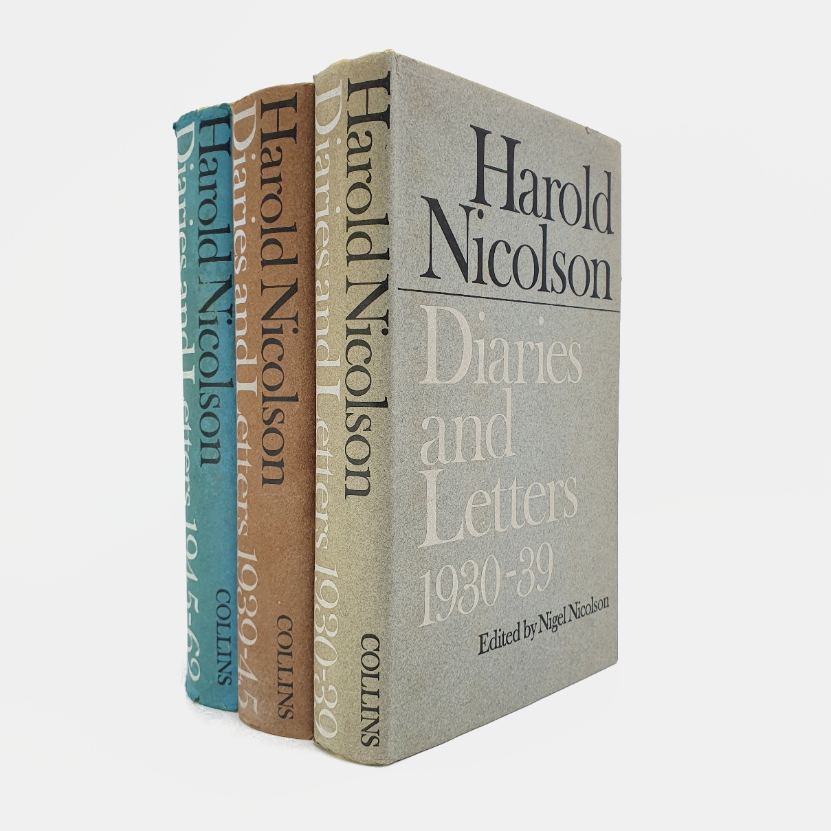 Harold Nicolson. Diaries and Letters 1930-39; 1939-45; 1945-62