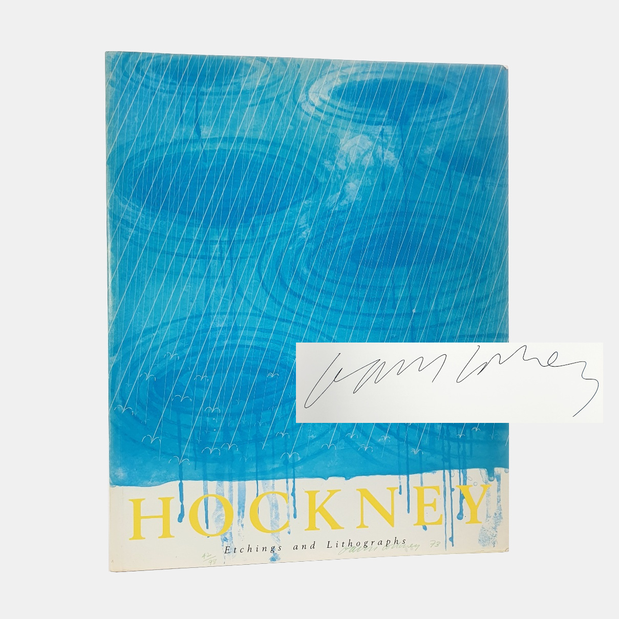 David Hockney. Etchings and Lithographs [SIGNED]