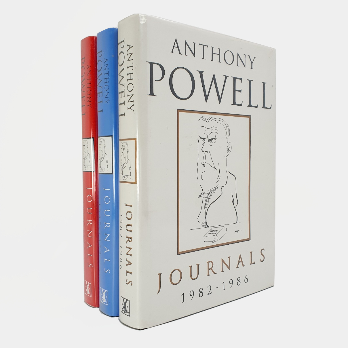 Anthony Powell. Journals 1982-1986; 1987-1989; 1990-1992 [COMPLETE SET]